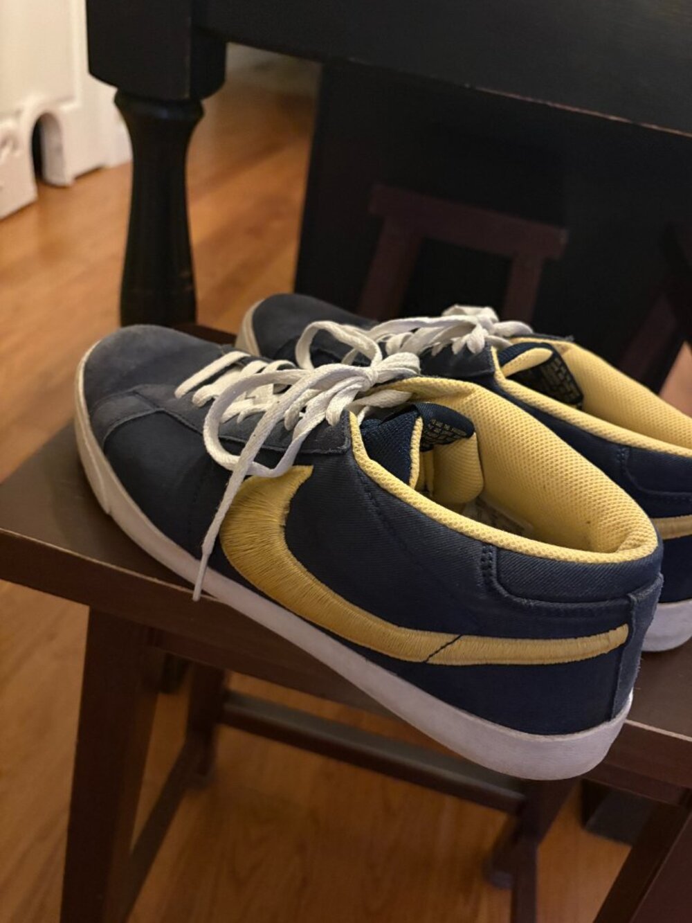 Nike SB - Blue Suede, Phat Gold Embroidered Swoosh, THESE ARE HOT!!!! - Picture 6 of 8